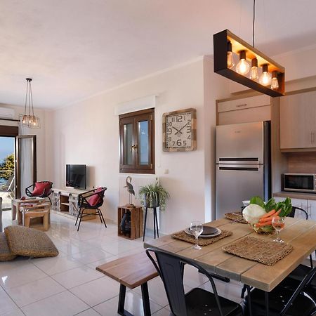 Oak Wood - Sea View Exclusive Maisonette Sfáka エクステリア 写真