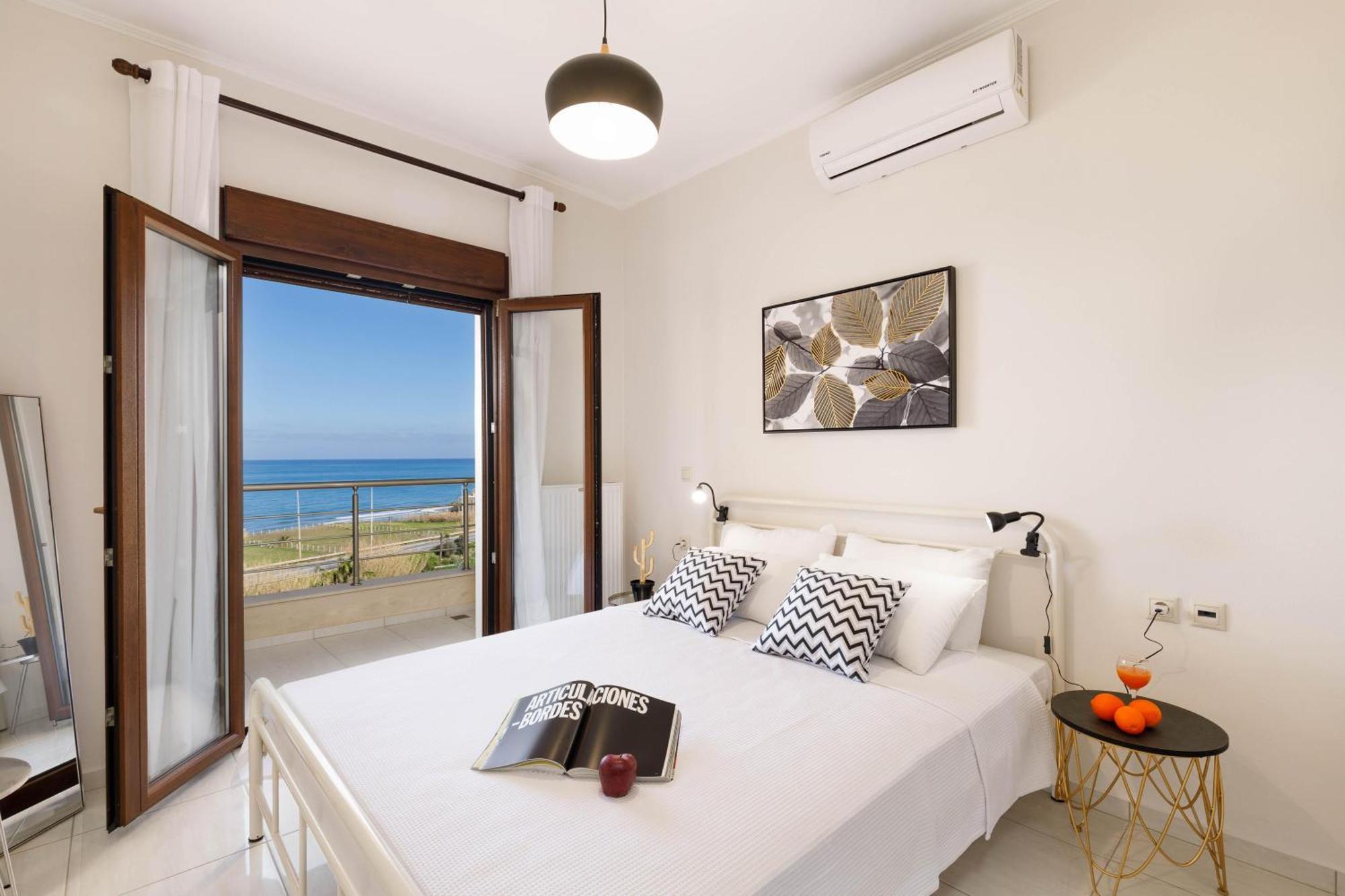 Oak Wood - Sea View Exclusive Maisonette Sfáka エクステリア 写真