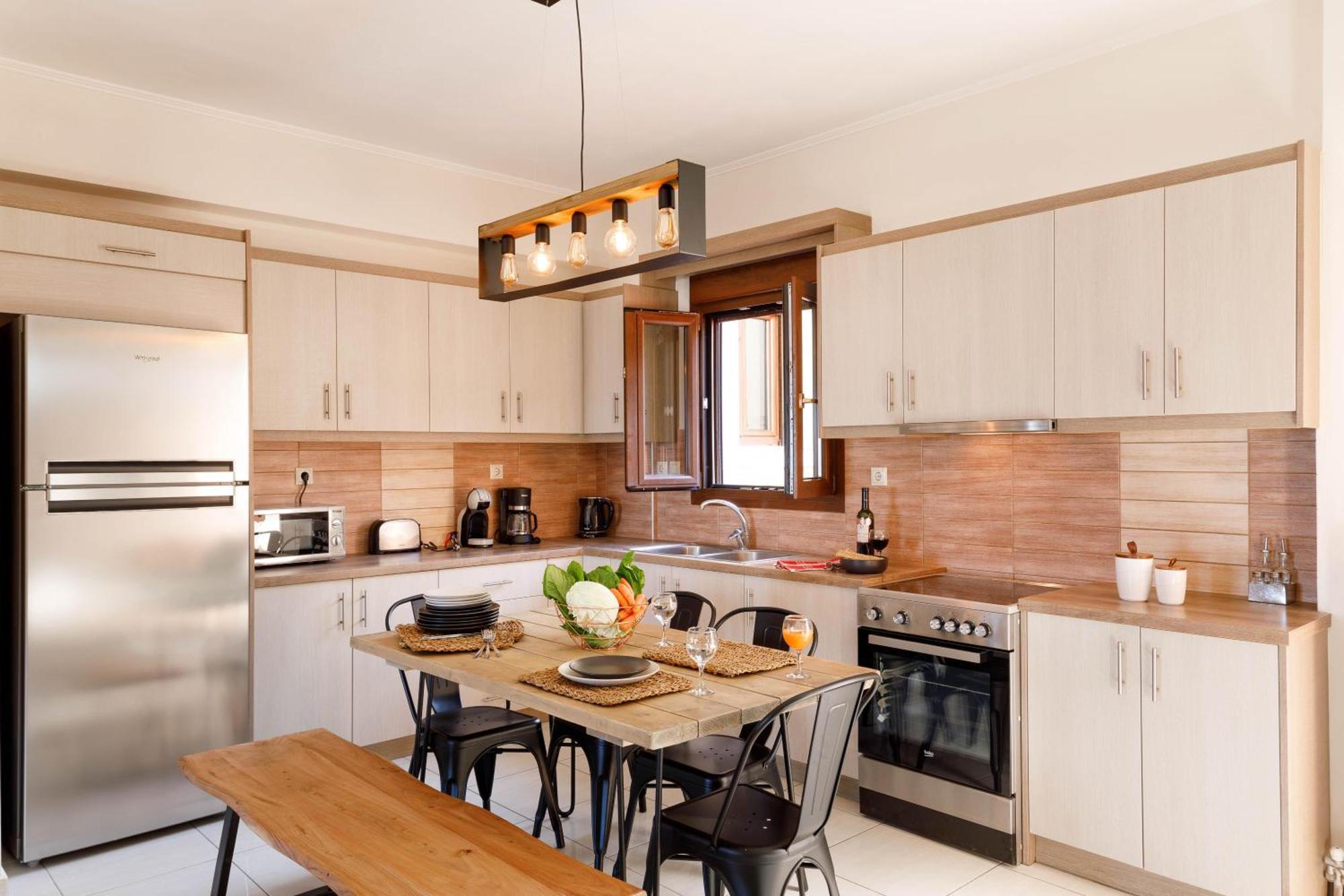 Oak Wood - Sea View Exclusive Maisonette Sfáka エクステリア 写真